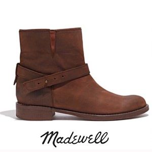 Madewell Leather Biker Boots